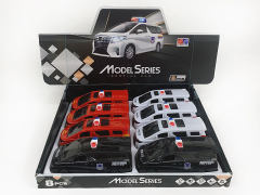 Friction Police Car W/L_S(8in1) toys