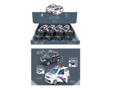 Friction  Police Car W/L(8in1)