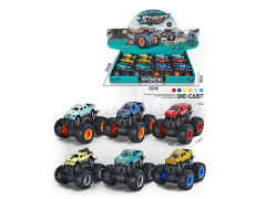 1:64 Die Cast Stunt Car Friction(12in1) toys