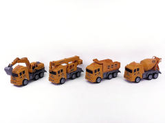 Friction Construction Truck(4S) toys