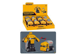 Friction Transforms Construction Truck(8in1) toys