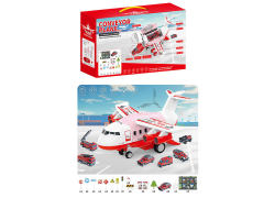 Friction Spray Fire Storage Aircraft W/L_M toys