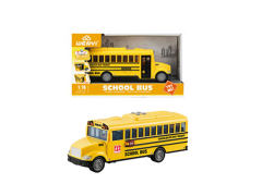 1:16 Friction School Bus W/L_S toys