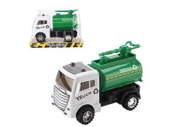 1:20 Friction Sanitation Truck toys