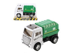 1:20 Friction Sanitation Truck toys