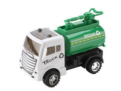 1:20 Friction Sanitation Truck toys