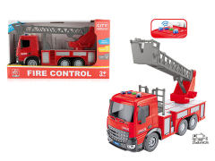 1:18 Friction Fire Engine W/L_S toys