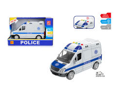 1:16 Friction Police Car W/L_S