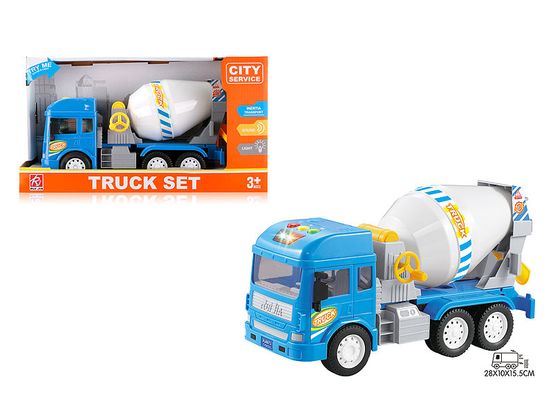 1:14 Friction Construction Truck W/L_S toys