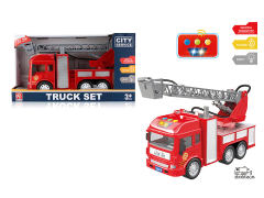 1:14 Friction Sprinkler Fire Engine W/L_S