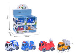 Friction Police Car(12in1) toys