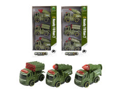 Friction Military Car(3in1) toys