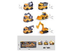 Friction Construction Truck(6in1) toys