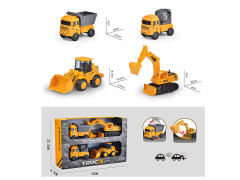 Friction Construction Truck(4in1) toys