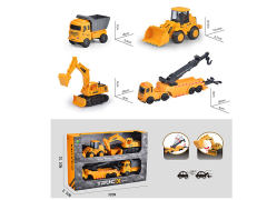 Friction Construction Truck(4in1) toys