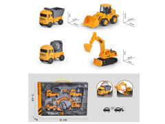 Friction Construction Truck Set toys