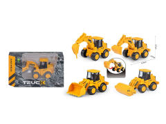 Friction Construction Truck(4S) toys