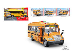 Friction School Bus W/L_S toys