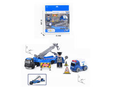 Friction Police Car Set toys