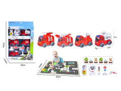 Friction Fire Engine Set toys