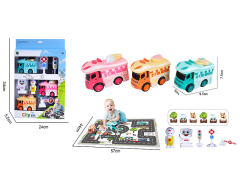 Friction Ice Cream Car Set toys