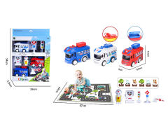 Friction Ambulance Set toys