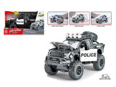 Friction Police Car W/L_S toys