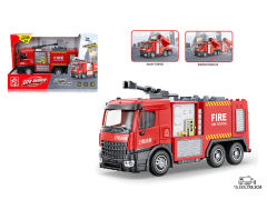 1:32 Die Cast Fire Engine Friction