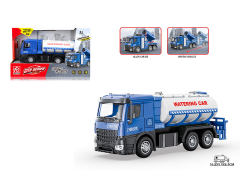 1:32 Die Cast Sprinkler Truck Friction toys