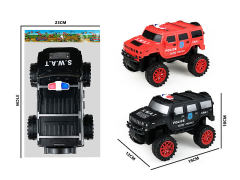 Friction Cross-country Police Car(2C) toys