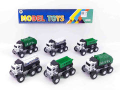 Friction Sanitation Truck(6in1) toys