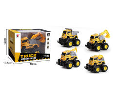 Die Cast Construction Truck Friction(4S) toys