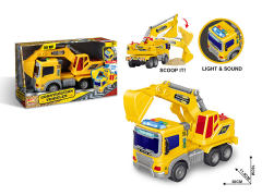 1:16 Friction Excavating Machinery W/L_M toys