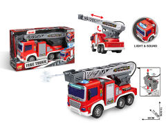 1:16 Friction Water Spray Fire Engine W/L_S toys