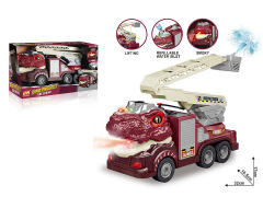 1:16 Friction Spraying Water Spray Fire Engine W/L_S