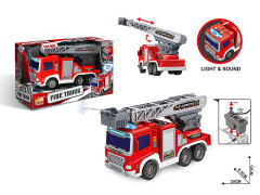 1:20 Friction Fire Engine W/L_S toys