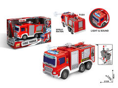 1:20 Friction Water Spray Fire Engine W/L_S toys