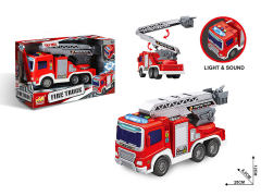 1:20 Friction Fire Engine W/L_S toys