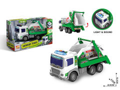 1:20 Friction Sanitation Truck W/L_S toys