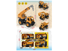 Friction Construction Truck(4in1) toys