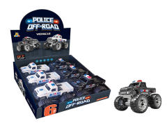 Friction Police Car(6in1) toys