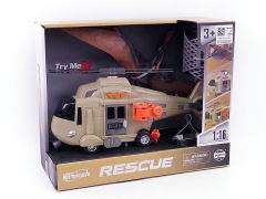 1:16 Fricton Helcopter W/L_S & Dinosaur