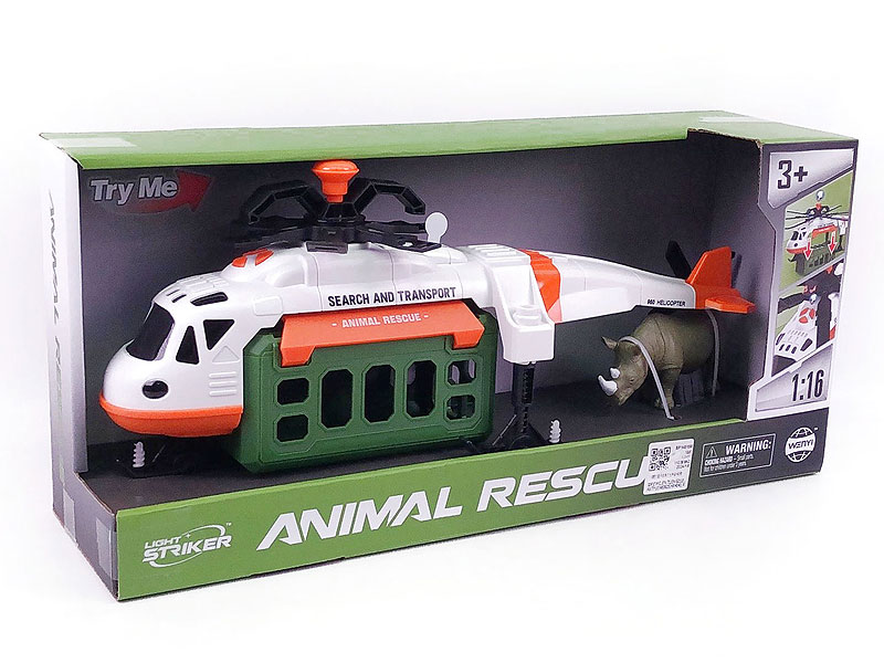 1:16 Fricton Helcopter W/L_S & Animal toys