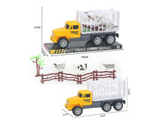 Friction Truck Tow Animal toys