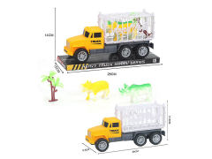 Friction Truck Tow Animal toys