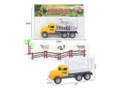 Friction Truck Tow Animal toys