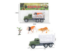 Friction Truck Tow Animal toys