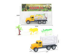 Friction Truck Tow Animal toys