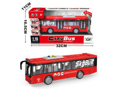 1:16 Friction Bus W/L_S toys