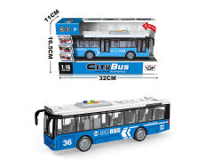 1:16 Friction Bus W/L_S toys